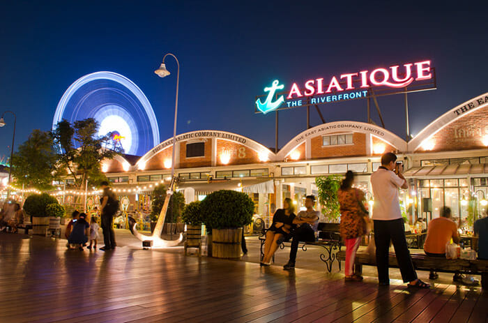 Asiatique the Riverfront in Bangkok