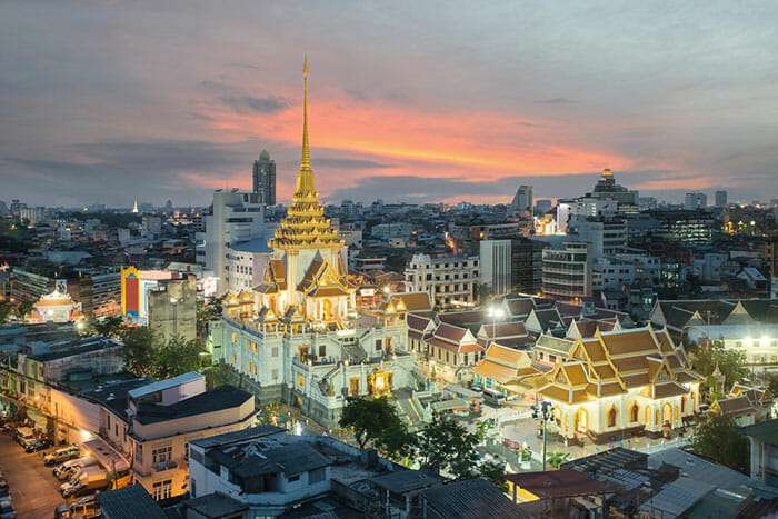 Wat Traimit in Chinatown, Bangkok