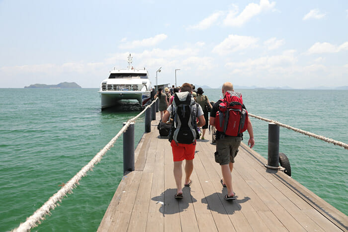 Ferry Chumphon to Koh Samui
