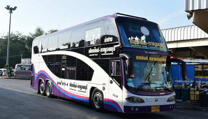 Bus Bangkok to Kanchanaburi