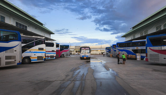 Bus Bangkok to Surat Thani