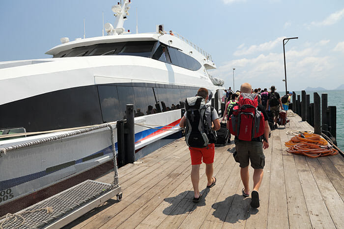 Ferry Koh Samui to Koh Phangan