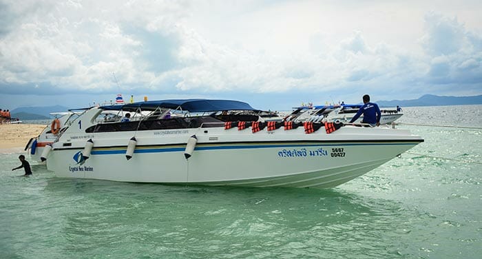 Von Krabi nach Phuket mit dem Schnellboot