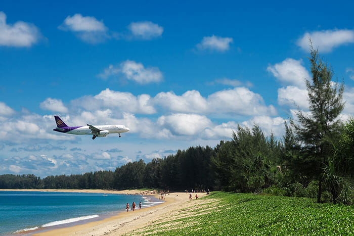 Flight Bangkok to Khao Lak