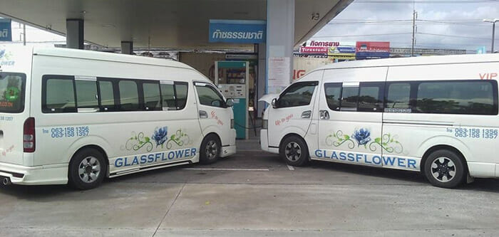 Glassflower Taxi from Bangkok to Trat