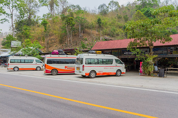 Minibuss Chiang Mai till Pai