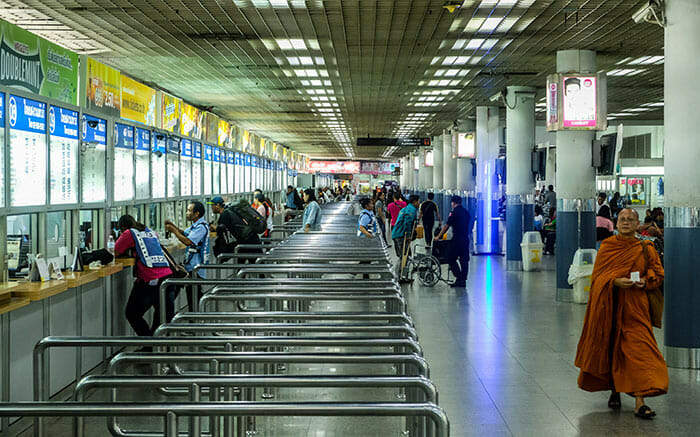 Morchit Busbahnhof in Bangkok