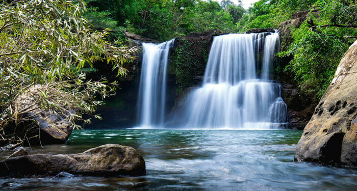 Bangkok to Koh Kood - Waterfall