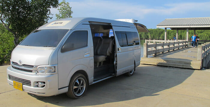 Phuket to Koh Lanta by van