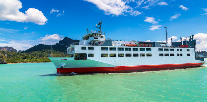 Seatran Discovery going to Koh Phangan from Surat Thani