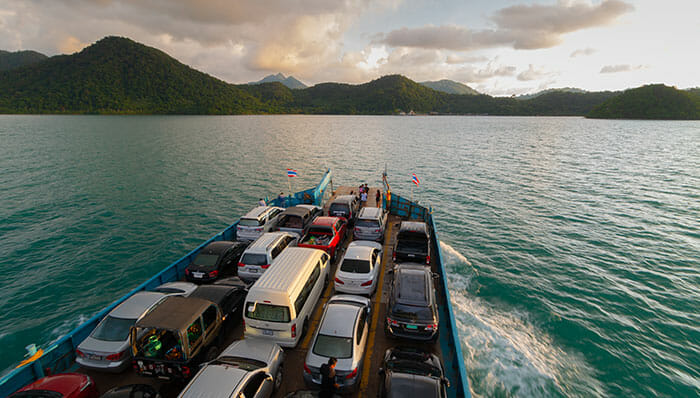 Ferries to Koh Chang, Koh Wai, Koh Mak, and Koh Kood