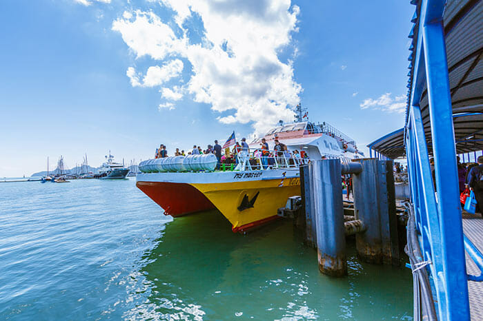 The High-Speed Ferry from Penang to Langkawi