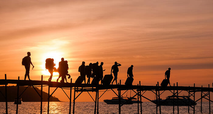 สถานที่สำหรับซื้อตั๋วเรือข้ามฟากในประเทศไทย