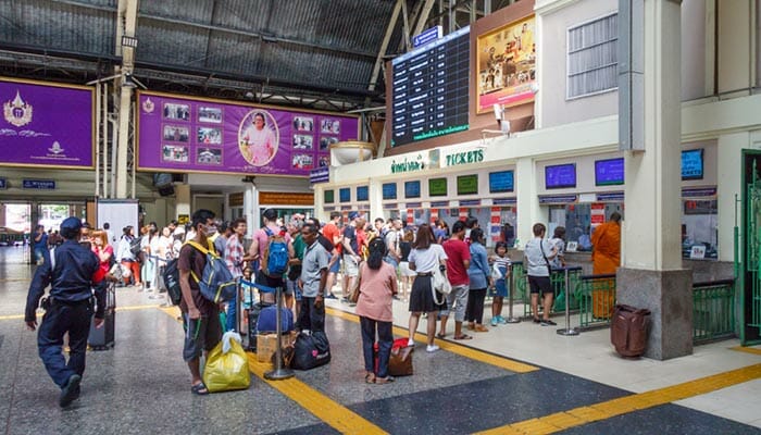 Where to Buy Your Tickets for Travel by Train in Thailand