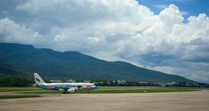 Flight from Chiang Mai to Bangkok