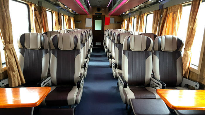 Classes on Trains in Vietnam
