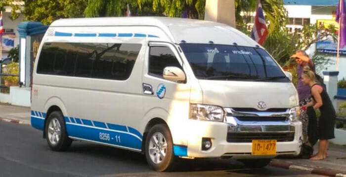 Kleinbus von Krabi nach Phuket