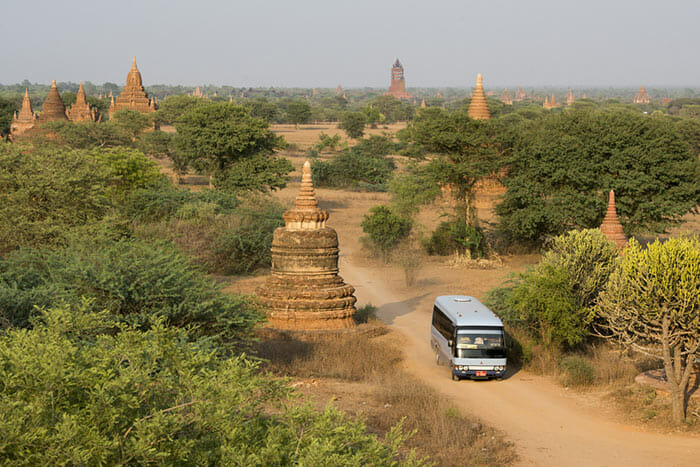 Transport Options from Yangon to Bagan