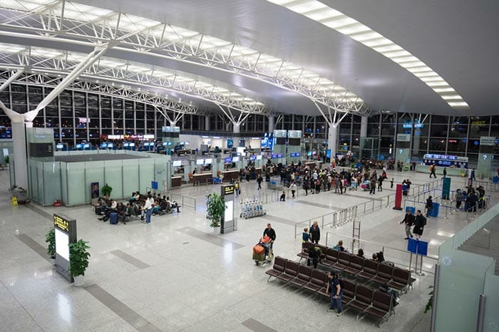 Noi Bai International Airport in Hanoi