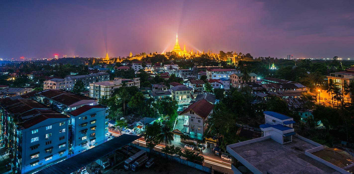 Из Бангкока в Янгон