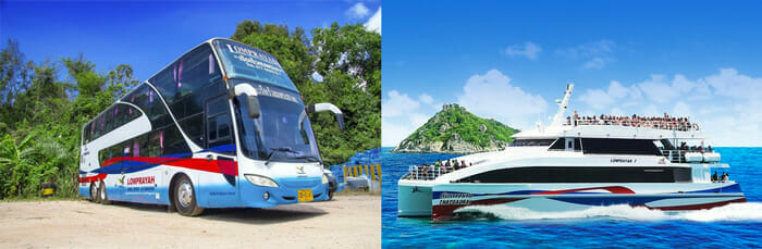 Bus and Ferry from Hua Hin to Koh Tao