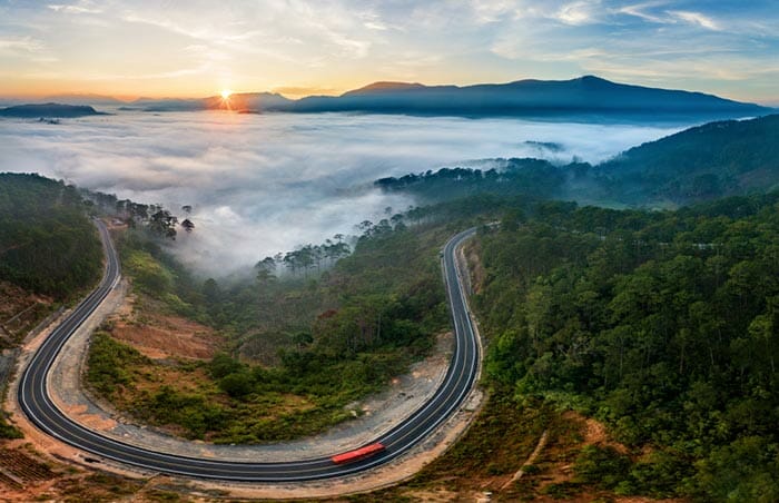 Reisemöglichkeiten von Nha Trang nach Dalat