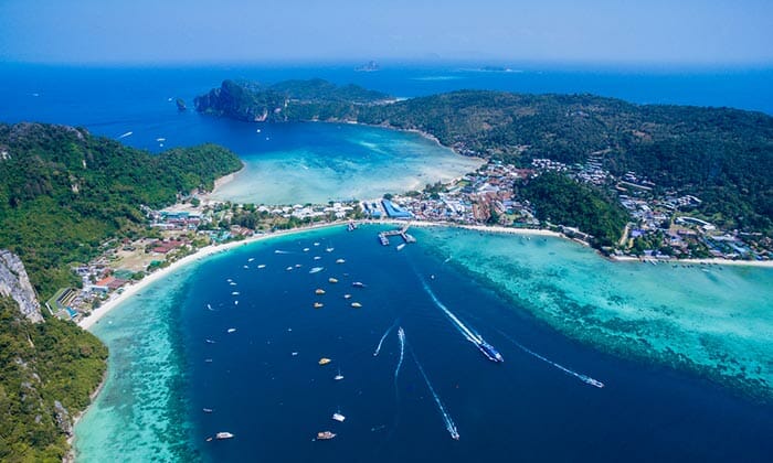 Reisemöglichkeiten von Ao Nang nach Koh Phi Phi