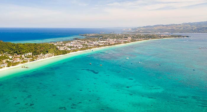 Reisemöglichkeiten vom Caticlan nach Boracay