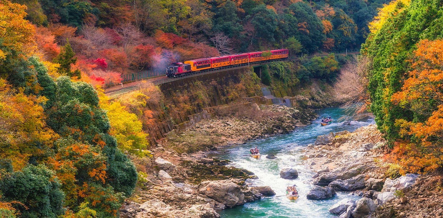 In Japan mit dem Zug Reisen