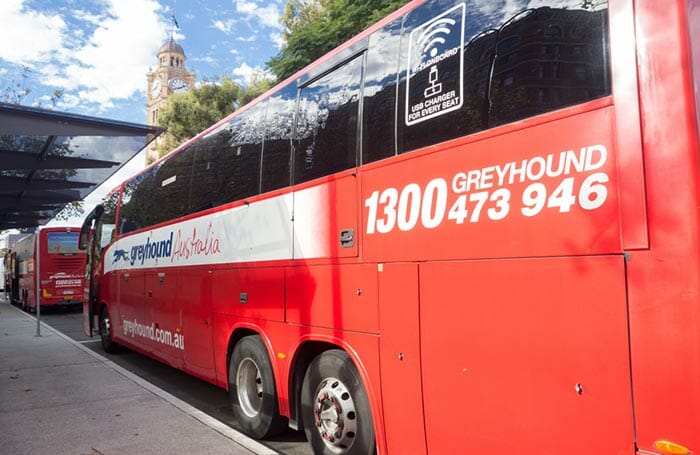 รถบัส Greyhound ออสเตรเลีย