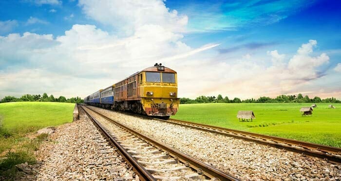 From Bangkok to Surat Thani, Train
