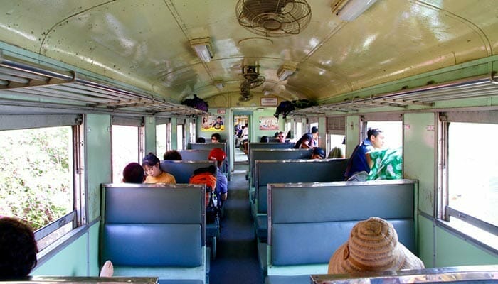 Типы и классы поездов в Таиланде