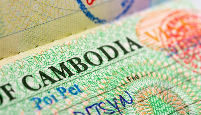 Информация о камбоджийской визе