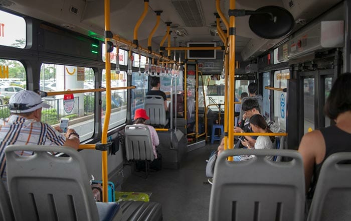 ハノイ空港から公共バスで市内まで