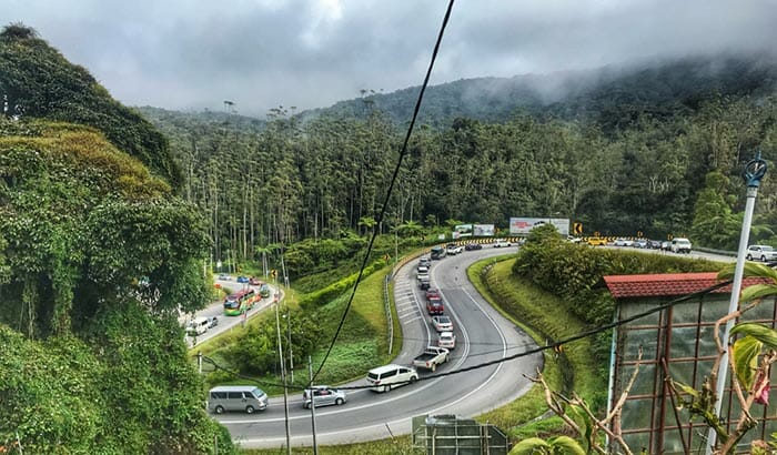 Options for Travel from Singapore to Cameron Highlands