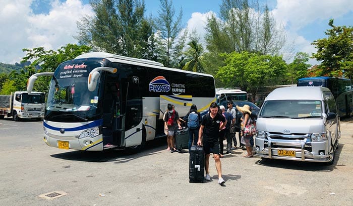 Busreise von Surat Thani nach Krabi