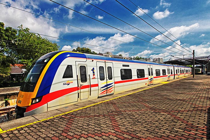 Zugreise von Kuala Lumpur nach Ipoh