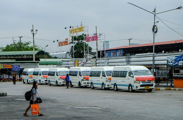 Из Бангкока в Сукхотай на микроавтобусе