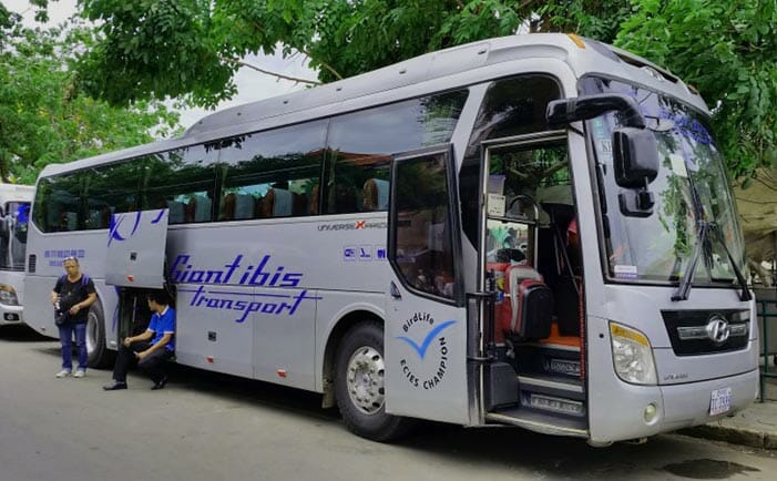 프놈펜에서 캄폿 버스로 이동