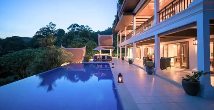 Villa overlooking Layan Beach