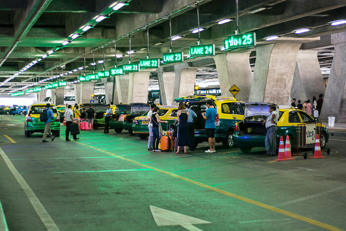 Vom Suvarnabhumi Flughafen nach Pattaya
