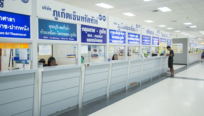 Buying Tickets for Bangkok’s Southern Bus Terminal