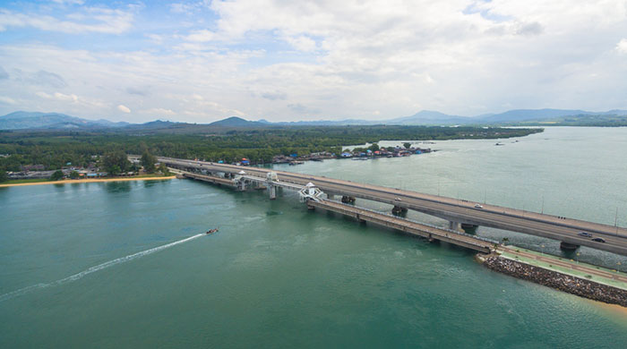 Phuket to Mainland Bridge