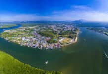 Krabi Town from above