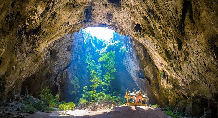 Khuha Kharuehat Pavilion in Phraya Nakhon Cave