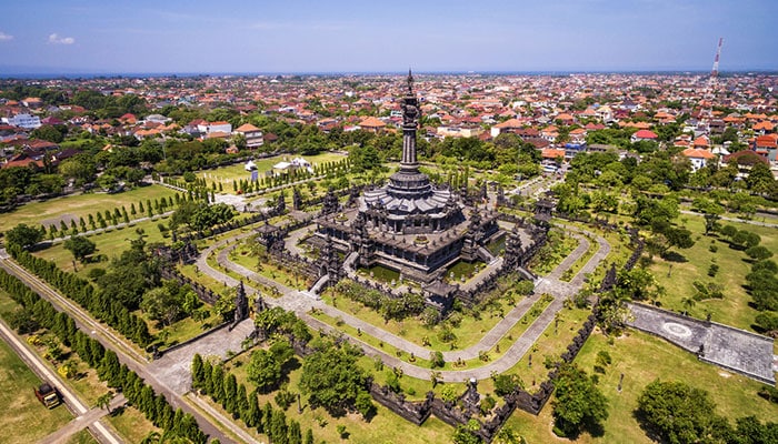 Bajra Sandhi Monument in Denpasar City