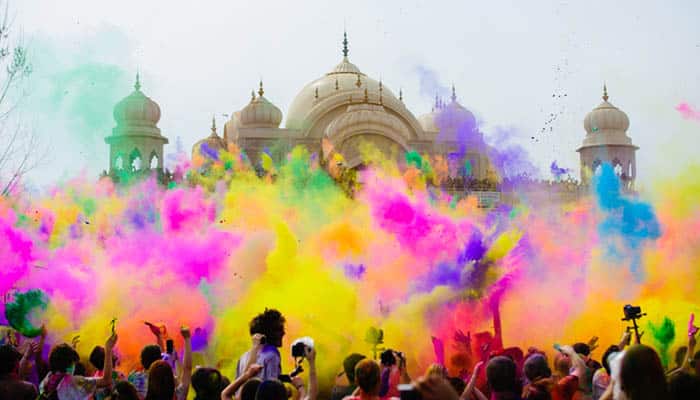 Holi, the Hindu festival of colours
