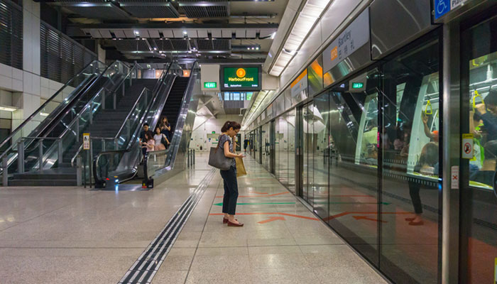 MRT-station in Singapore