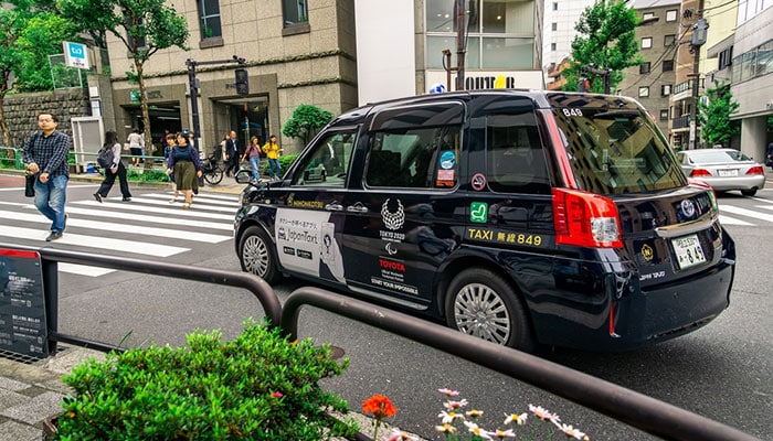 Taxi in Tokyo