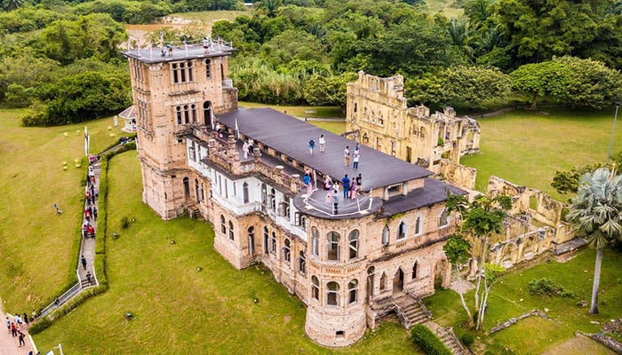 Kellie's Castle is located in Batu Gajah, Kinta District, Perak, Malaysia. The unfinished, ruined mansion.